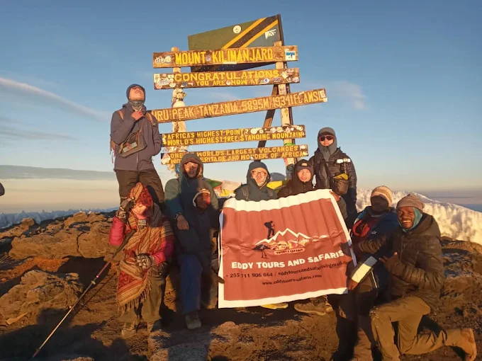 Eddy Tours and Safaris trekking or mountain trip