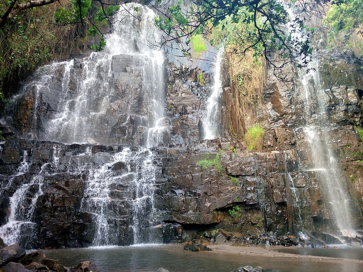 Scenic waterfall landscape at Karera Waterfalls in Burundi