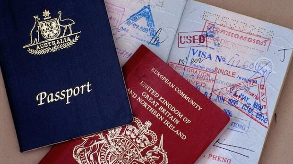 Uganda visa planning with passport, application documents, and travel authorization atmosphere